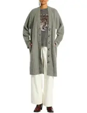 [Sass & Bide] Halo Knit Cardigan in Mid Grey