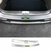 For Kia Carnival 2022-23 Silver Titanium Rear Bumper Protector Sill Plate Guard (for: Kia)