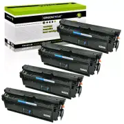 4 Pack CF361X 61X Cyan Toner Fits for HP 508X Color LaserJet M552dn M553x M553dh