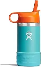 Hydro Flask 12 Oz Kids Wide Mouth Straw Cap and Boot Seaspray