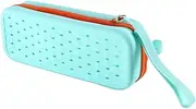 Silicone Glasses Case - Swimming Goggles Covers with Drain Holes | Glasses Protective Bag Lanyard Connected Water Sports Accessories Organiser Portable Bag for Gym