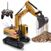 Onadrive Construction Excavator Toy - Kids Toy Engineering Digger Truck, Remo...