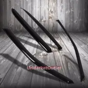 Smoke Tinted Window Wind/Rain Vent Deflectors Visors Guard for Cadillac DeVille