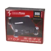 PRECISION POWER ATOM A400.4D 4CHANNEL 800W COMPONENT SPEAKERS TWEETERS AMPLIFIER