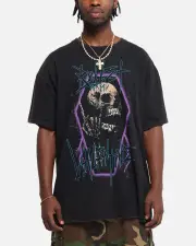 [BULLET FOR MY VALENTINE] Bullet For My Valentine Metal Skull T-shirt Black Vintage - Size S S Black Vintage