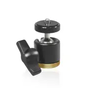 LSP Mini Ball Head Adapter - 360 Degree Swivel for Camera Stand Tripod Adapter