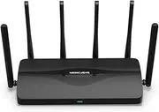 Mercusys BE9300 Tri-Band Wi-Fi 7 Router, 320 MHz, 4K QAM, 6 GHz, MLO, Full 2.5 Gbps Ports, 6× omni Directional Antennas, Gaming & Streaming, Seamless Wi-Fi, EasyMesh, Remote Control (MR47BE)