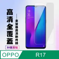 在飛比找PChome24h購物優惠-【OPPO R17】 高清透明保護貼保護膜 5D透明非全覆蓋