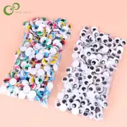 100pcs/200pcs Self-adhesive Googly Wiggle Eyes for DIY Scrapbooking Crafts pack