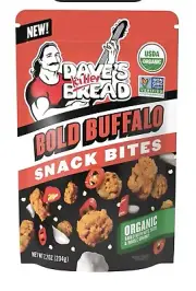 Dave’s Killer Bread Bold Buffalo Organic Snack Bites, 7.2 Oz. / 5 Bags Total!
