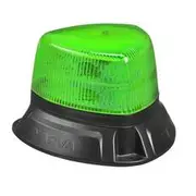 Narva 10-33V Aerotech Short LED Strobe Rotator Green Flange Base - 85606G