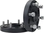 XEBRAD 2Pieces PCD 6-139.7 CB 67.1, for PCD 6-139.7 CB 106mm Aluminum Alloy Fforged CNC Wheel Spacer, for Mitsubishi, Pajero V73 V71 V93 V97 Car Wheel Spacer