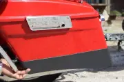 CVO metal Saddlebag Extensions for Harley Davidson HD