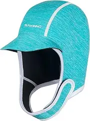 Unisex Thermal Swim Cap - Neoprene Scuba Diving Hat with Sun Protection, Quick-Dry Water Sports Headgear