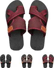 [Generic] Women's Comfortable Breathable Mesh Flip Flops,Brahusd Orthopedic Hollow Toe Loop Slippers,Breathable Mesh Slide Sandals