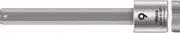 Wera 8740 B HF 3/8-Inch Drive Hex-Plus Bit Socket with Holding Function, 9 mm Tip Size x 100 mm Length