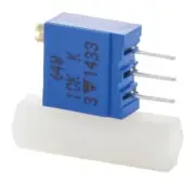 TRIMMER, POTENTIOMETER, 10K, 23TURN, THD, Variable/Trimming Resistor/M64W103KB40