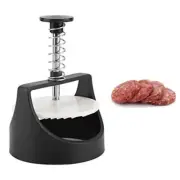 Burger PressStainless Steel Adjustable Hamburger Patty Maker Non Stick Burger...