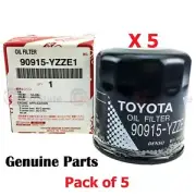 Genuine RAV4 ZSA44 ZSA42 Ractis NCP100 2.0 1.5 Oil Filter Pack x5 Ref Z386