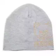 MOSCHINO Studded Wool Beanie Gray NWT