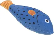 BESPORTBLE Interactive Plush Catnip Fish for Kittens Durable Chewing Flipping Fish Design Keeps Cats Active and Engaged for Indoor Play and Teething