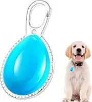 Dog Chain Light, Rechargeable Dog Collar, Antipred and Waterproof LED Pendant, Pet Security Accessory, Puppies, Running, Cycling and Camping, Siehe Beschreibung, Polyvinyl Chloride