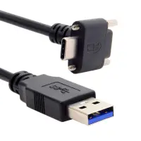 在飛比找露天拍賣優惠-【立減20】螺絲USB-C數據線Type-C鎖緊適用Real