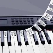 Removable Piano Keyboard Notes Guide: 88 Keys Full Size Silicone Piano Key Stick
