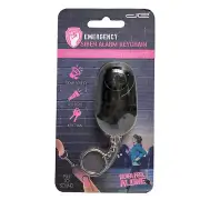Emergency Siren Personal Alarm Keychain 130DB Loud Sound LED Flashlight Deworld