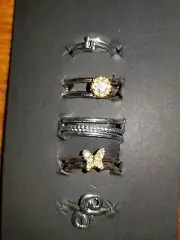 5 Toe Rings - fashion - Adjustable Size - No Boundries