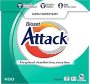Biozet Attack Regular Laundry Powder Detergent, 2 kilograms