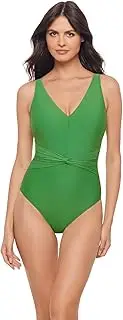 [MagicSuit] Women's Swimwear Solid Esti Soft Cup One Piece Swimsuit