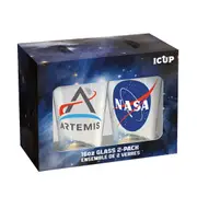 NASA Glass Pint Glass Set (2-Pack / 16oz)