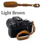 Imperium Bags Signifier Camera Wrist Strap (Light Brown Color, 19cm Length)