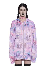 [Trickz N' Treatz] Demented Sweetness Zip-Up Hoodie