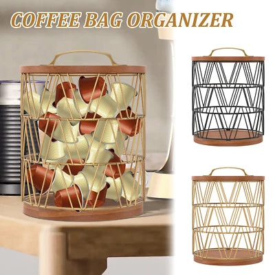 Coffee Pod Holder Space Saving Coffee Pod Organizer Large Capacity guOLQ