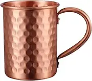Copper Moscow Mule Mug 1/2/3/4/6PCS Durable Coppery Beer Mugs Coffee Mug Milk Cup Pure、Copper Bar Cup 、Outdoor, Home(Small)