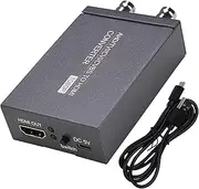 tunghey TVI/CVI/AHD to HDMI Converter, Full HD 4K 720P/ 1080P/ 3MP/ 4MP/ 5MP/ 8MP BNC to HDMI Video Adapter, Convert TVI CVI AHD CVBS BNC Video Signal to HDMI for Monitor HDTV DVRs