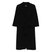 ['s Max Mara] 's Max Mara Belted Duster Coat 42 IT BLACK