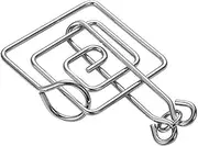 Metal Puzzle Toy | Metal Wire Puzzles 8 Piece Magic Trick Toy, Portable Iron Unlock Lock Game, Educational Toys Flexible Puzzles, Reusable
