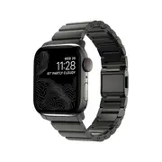 NOMAD Steel Band for Apple Watch 38-41mm (Graphite Hardware)