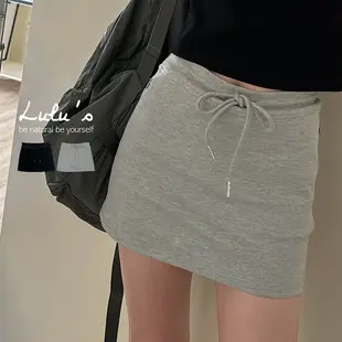 LULUS/挺版運動感褲裙S-L２色【A05230026】
