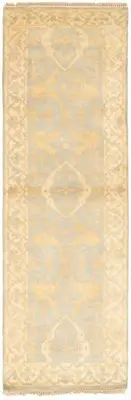 Vintage Hand-knotted Runner Rug 2'9" x 8'5" Traditional Wool Carpet