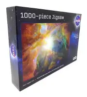 NASA 1000pc Jigsaw Puzzle Space Imagery From Hubble space Telescope by Thumbs Up