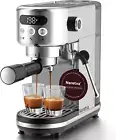 Espresso Machine 20 Bar, Super Compact Espresso Maker Stainless Steel Profession
