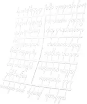 GETAJGHSD Felt Board Letters Kit 2 Sets of Plastic Letters for Bulletin Board Educational Teaching Tools