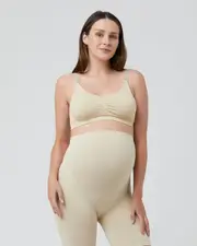 Seamless Nursing Bra Natural