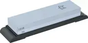Fox 280 & 1000 Grits Grey & Blue Knife Sharpening Stones w/ Plastic Base HH13