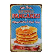 2xtin Sign Buttermilk Pancakes Sprint Drink Bar Whisky Rustic Look