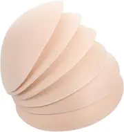 [BESPORTBLE] Breathable Bra Inserts Pad Bra Sponge Pads Push up Effect Bra Inserts for Sports Bra Yoga Nursing Comfortable Bra Pads Inserts in Skin Tone
